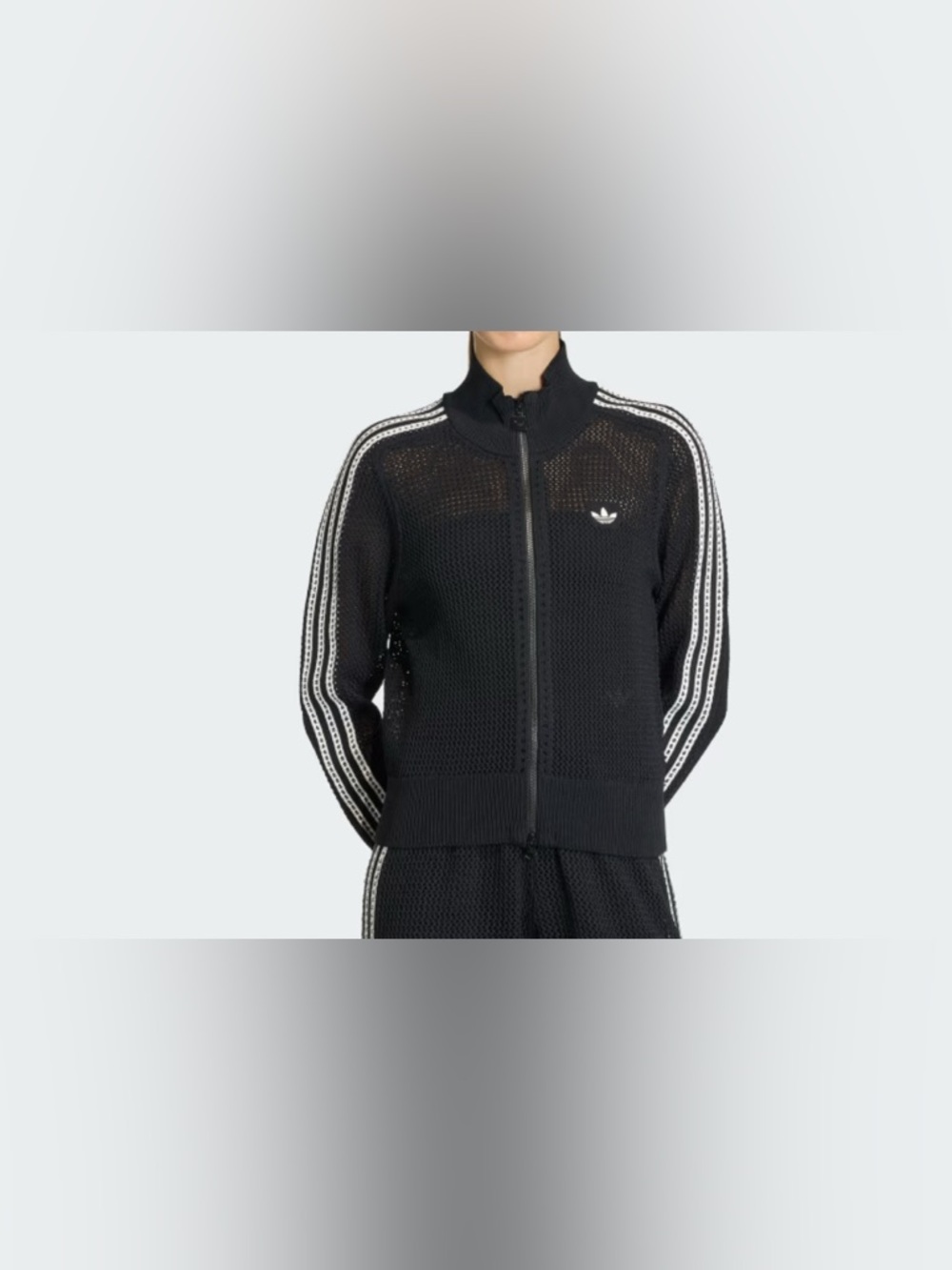 Adidas KNITTED CROCHET FIREBIRD TRACK TOP - Picture 5 of 5